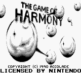 Game of Harmony, The (USA) Title Screen